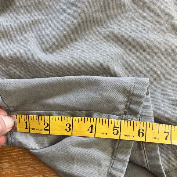 Cherokee Vintage 100% Cotton High Waisted Light Green 5.5” Inseam Skort Size 6 - Picture 5 of 9